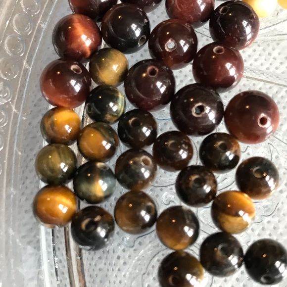 Tiger eye beads - Picture 5 of 9